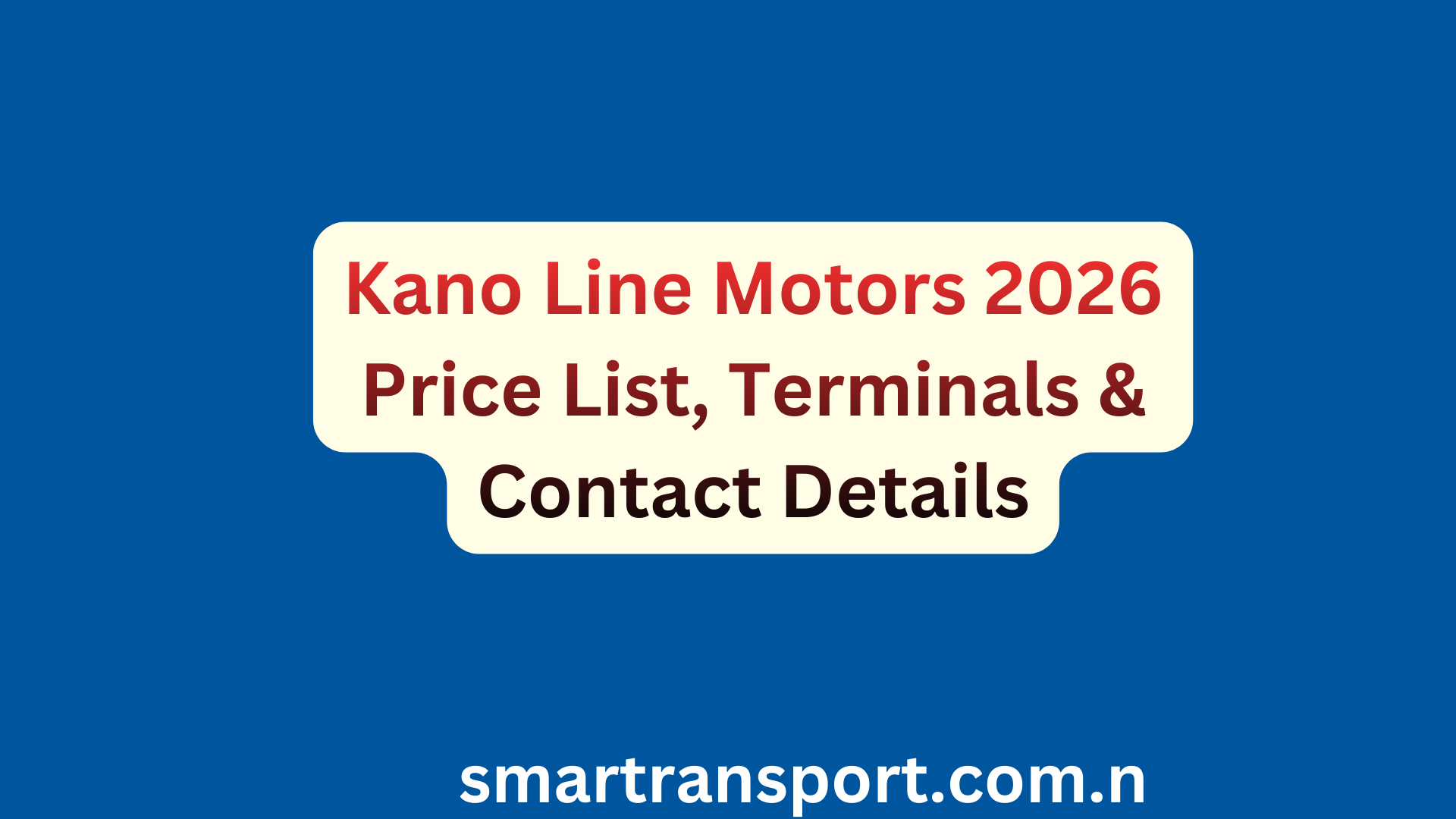 Kano Line Motors