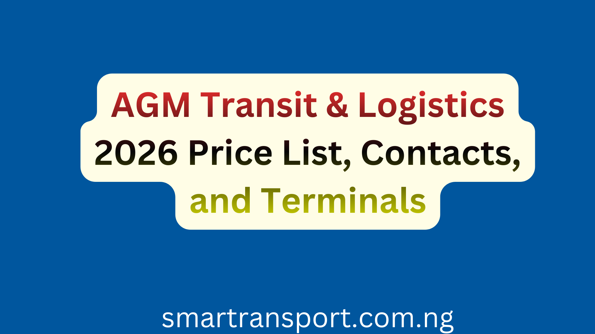 AGM Transit & Logistics